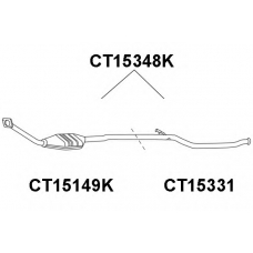 CT15348K VENEPORTE Катализатор