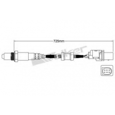 250-25035 WALKER Лямбда-зонд