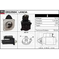 DRS3584 DELCO REMY Стартер