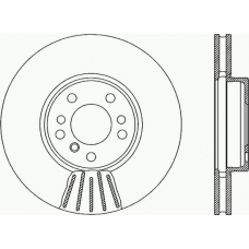 BDR1903.20 OPEN PARTS Тормозной диск