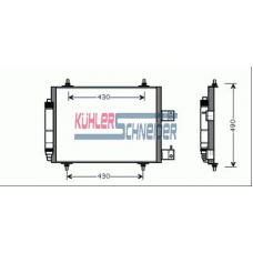 1520051 KUHLER SCHNEIDER Конденсатор, кондиционер