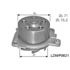 LDWP0621 TRW Водяной насос