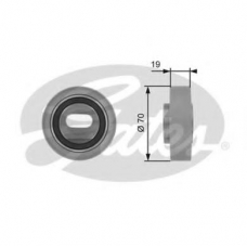 T41013 GATES Натяжной ролик, ремень грм