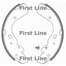 FBS659 FIRST LINE Комплект тормозных колодок