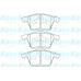 BP-4566 KAVO PARTS Комплект тормозных колодок, дисковый тормоз