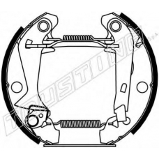6010 TRUSTING Комплект тормозных колодок