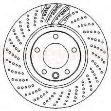 562359B BENDIX Тормозной диск