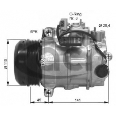 135256 ACR Компрессор, кондиционер
