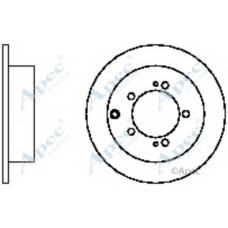 DSK2317 APEC Тормозной диск