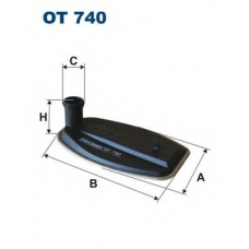 OT740 FILTRON Гидрофильтр, автоматическая коробка передач