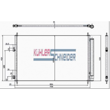 3220461 KUHLER SCHNEIDER Конденсатор, кондиционер