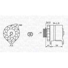 063532606010 MAGNETI MARELLI Генератор