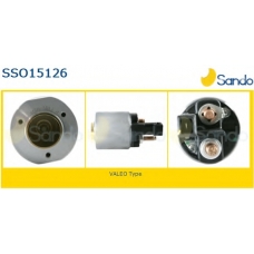 SSO15126 SANDO Тяговое реле, стартер