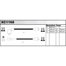 XC1168 QUINTON HAZELL Ккомплект проводов зажигания