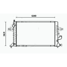 RM0187 EQUAL QUALITY Радиатор, охлаждение двигателя