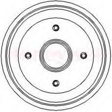 329119B BENDIX Тормозной барабан