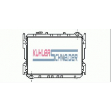 0208101 KUHLER SCHNEIDER Радиатор, охлаждение двигател