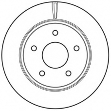 562707BC BENDIX Тормозной диск