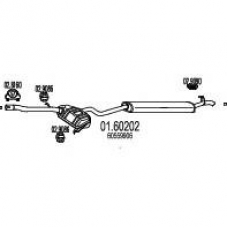 01.60202 MTS Глушитель выхлопных газов конечный