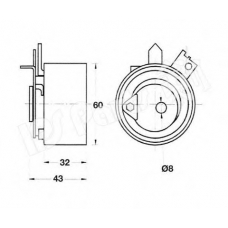 ITB-6123 IPS Parts Устройство для натяжения ремня, ремень грм