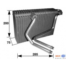 8FV 351 210-621 HELLA Испаритель, кондиционер