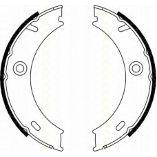 8100 23025 TRISCAN Комплект тормозных колодок, стояночная тормозная с
