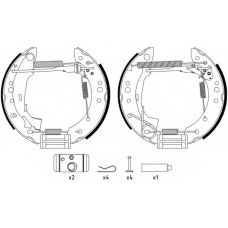 8DB 355 004-741 HELLA Комплект тормозных колодок