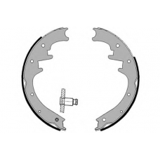 RA28180 RAICAM Комплект тормозных колодок