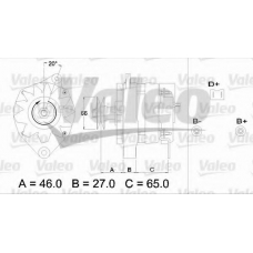 436308 VALEO Генератор