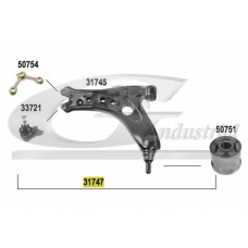 31747 3RG Рычаг независимой подвески колеса, подвеска колеса