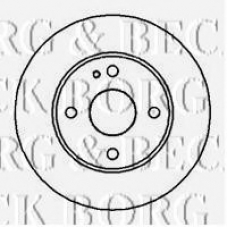BBD4944 BORG & BECK Тормозной диск
