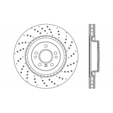 BDR2697.20 OPEN PARTS Тормозной диск