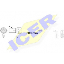 610459 C ICER Сигнализатор, износ тормозных колодок