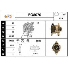 FO8070 SNRA Генератор