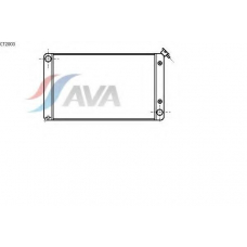 CT2003 AVA Радиатор, охлаждение двигателя