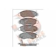 RB1293 R BRAKE Комплект тормозных колодок, дисковый тормоз