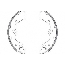 33670 SPIDAN Комплект тормозных колодок