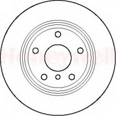 561552B BENDIX Тормозной диск