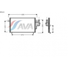 MT5119 AVA Конденсатор, кондиционер