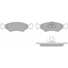 FBP-0351 FREMAX Комплект тормозных колодок, дисковый тормоз