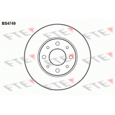 BS4749 FTE Тормозной диск
