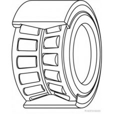 J4717014 HERTH+BUSS JAKOPARTS Комплект подшипника ступицы колеса