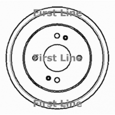 FBR610 FIRST LINE Тормозной барабан