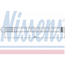 95387 NISSENS Осушитель, кондиционер