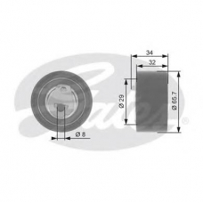 T43035 GATES Натяжной ролик, ремень грм