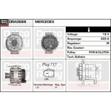 DRA0688 DELCO REMY Генератор