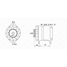 943346136010 MAGNETI MARELLI Генератор