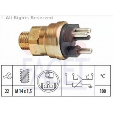 7.3529 FACET Датчик, температура охлаждающей жидкости