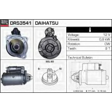 DRS3541 DELCO REMY Стартер