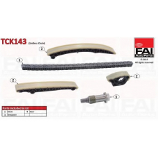 TCK143 FAI AutoParts Комплект цели привода распредвала